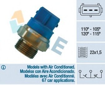 Датчик включения вентилятора FAE 38330