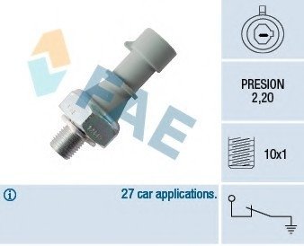 Датчик давления масла FAE 12445