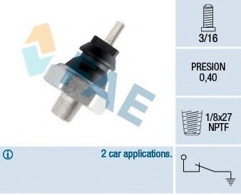 Датчик давления масла FAE 12180