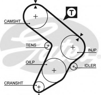 Ремень ГРМ GATES Gates Corporation 5032