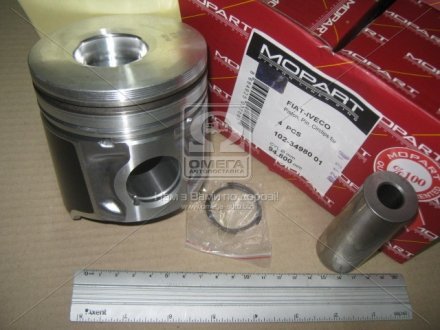 Поршень FIAT 94,80 2.8TD Euro 2 96-98 Прямой шатун MOPART 102-34980 01