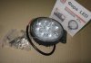 Фара LED круглая 27W, 9 ламп, 110*128мм, узкий луч <> Дорожная Карта DK B2-27W-B SL (фото 3)