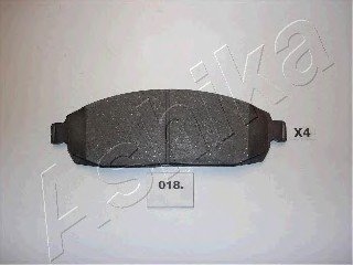 Комплект тормозных колодок, дисковый тормоз Ashika 50-00-018 (фото 1)