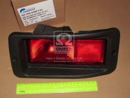 Фонарь зад. лев. MIT PAJERO SPORT 00-07 TEMPEST 036 0368 F3C