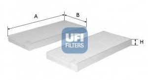 Фильтр, воздух во внутренном пространстве UFI Filters 53.239.00 (фото 1)