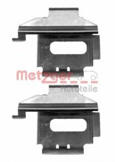 Монтажный к-кт тормозных колодок MG METZGER 109-1282 (фото 1)