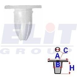 Дюбель боковых молдингов (к-т:10 шт) ELIT R A15251