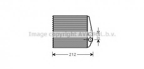 Радиатор отопителя OPEL AVA OLA6354