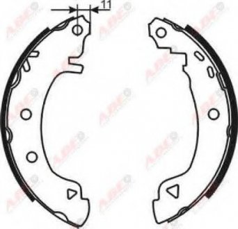 Гальмівні колодки, барабанні ABE C0D006ABE