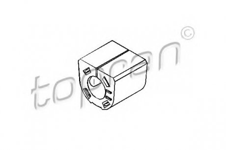 Опора, стабилизатор 207 667 TOPRAN 207667