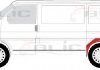 Ремонтна частина крила задн Лів (коротка модель) VW TRANSPORTER T4 07.90-04.03 BLIC 6504039558591P (фото 1)