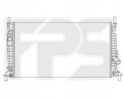 Радіатор охолодження FPS Forma Parts System 28 A198-P