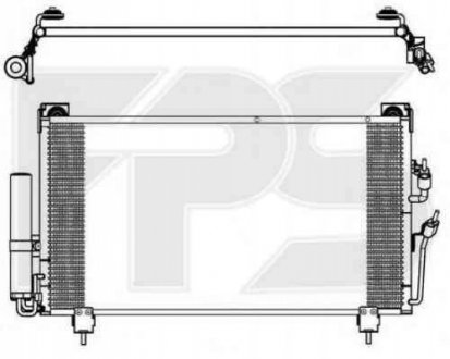 Радиатор кондиціонера FPS Forma Parts System 48 K517