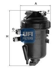 Топливный фильтр UFI Filters 55.163.00 (фото 1)
