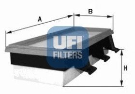 Воздушный фильтр UFI UFI Filters 30.108.00