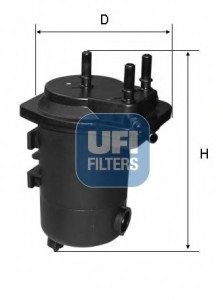 Топливный фильтр UFI UFI Filters 24.132.00