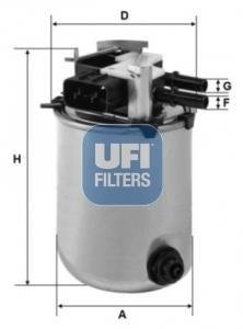 Топливный фильтр UFI UFI Filters 24.095.01
