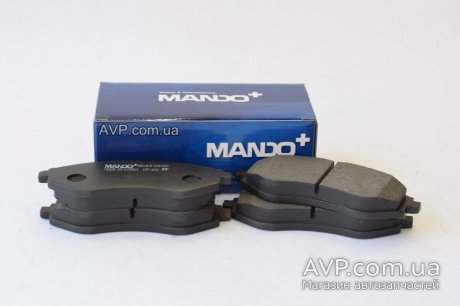 Колодки тормозные передние Aveo Mando MPD04 (фото 1)