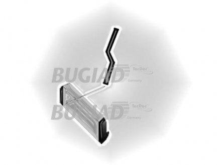 Трубка нагнетаемого воздуха BUGIAD 88680 (фото 1)