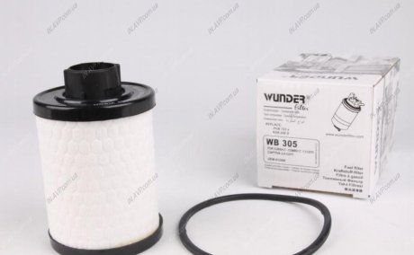 Фильтр топливный Combo 1.3CDTI 01-/Doblo 1.3JTD 04-/Ducato WUNDER Filter WB305 (фото 1)
