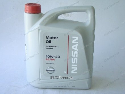 Масло моторное / Infiniti Motor Oil 10W-40 (5 л) NISSAN Ke90099942