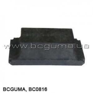 Подушка передней рессоры под пластик (нижняя) EVRO lll BCGUMA 0816