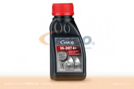 Тормозная жидкость DOT4 PLUS class SL6 (+ESP) 0.25 L VAICO V600243 (фото 1)