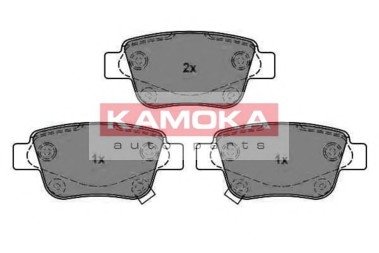 Тормозные колодки задние TOYOTA AVENSIS(T25) 03-> KAMOKA JQ1013298 (фото 1)