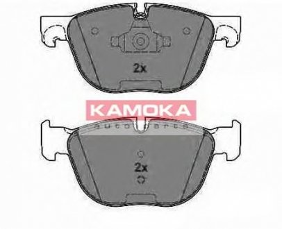 Колодки тормозные дисковые перед. BMW X5 07->,X6 KAMOKA JQ1018104 (фото 1)