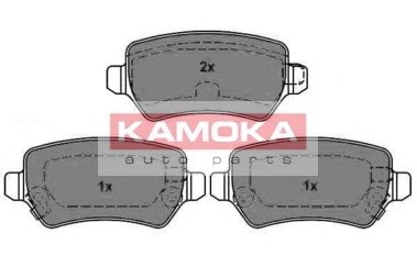 Тормозные колодки задні OPEL ASTRA II (G) 98-05 KAMOKA JQ1013042 (фото 1)