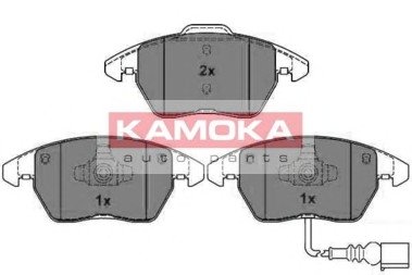 Тормозные колодки передние AUDI A3 03->,SEAT LEO KAMOKA JQ1013282 (фото 1)