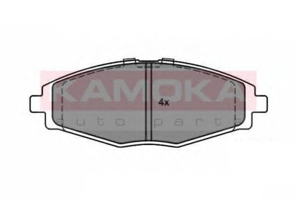 Тормозные колодки передні DAEWOO LANOS 97->,MAT KAMOKA JQ1012674