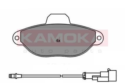 Тормозные колодки передние FIAT PANDA 03->,PUNTO KAMOKA JQ1011850