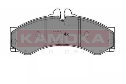Тормозные колодки передні MERCEDES SPRINTER 95- KAMOKA JQ1012086 (фото 1)