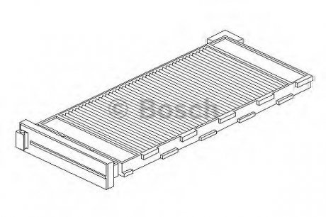 Повітряний фільтр салону 1118 Nissan Almera N15 BOSCH 1987431118 (фото 1)