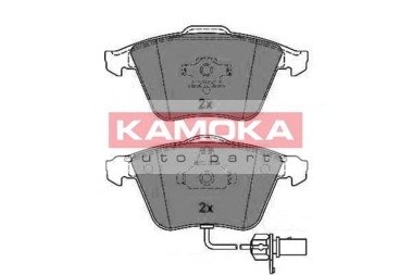 Тормозные колодки передние AUDI A4 00->,A6 04-> KAMOKA JQ1012829 (фото 1)