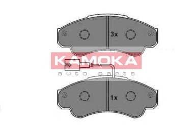 Тормозные колодки передні CITROEN JUMPER94-02, KAMOKA JQ1012958