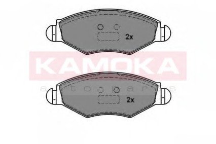 Тормозные колодки передние PEUGEOT 206 98->,306 KAMOKA JQ1012756