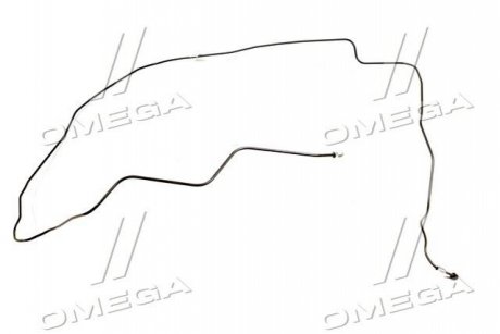 Трубка тормозная задняя левая (длинная) General Motors 90222252