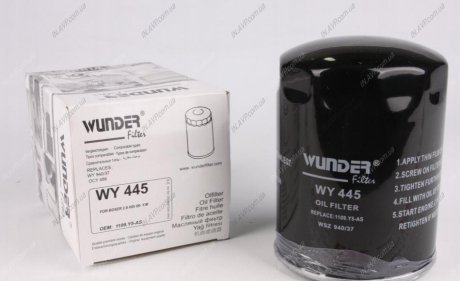 Фильтр масляный Fiat Ducato/Iveco 2.3JTD 02-06 WUNDER WUNDER Filter WY445