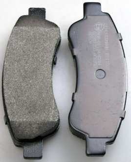 Комплект дисковых тормозных колодок Denckermann B111039
