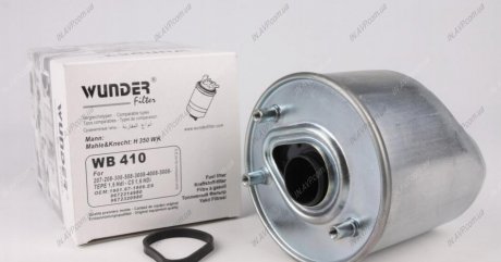 Фильтр топливный Citroen Berlingo 1.6 HDi WUNDER WUNDER Filter WB410