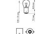 Лампа автомобильная стопов поворотов 12V 21W Philips 12498 (фото 1)