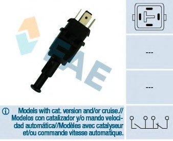 Выключатель фонаря сигнала торможения FAE 24510