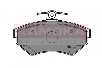 Комплект дисковых тормозных колодок KAMOKA JQ1012624