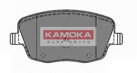 Комплект дисковых тормозных колодок KAMOKA JQ1012838 (фото 1)