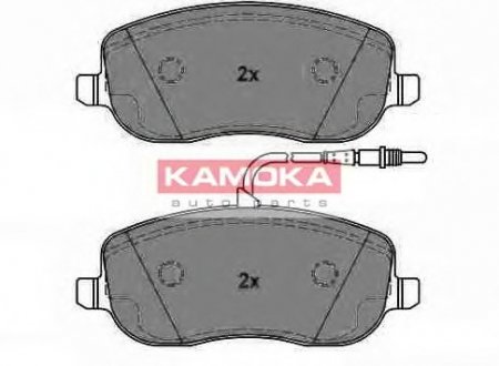 Комплект дисковых тормозных колодок KAMOKA JQ1013112 (фото 1)