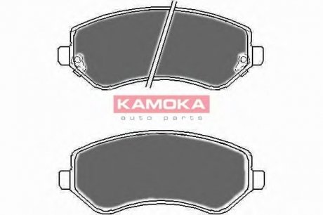 Комплект дисковых тормозных колодок KAMOKA JQ1013152 (фото 1)