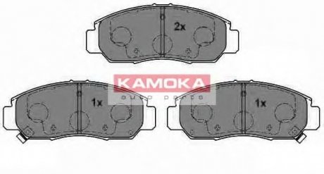 Комплект дисковых тормозных колодок KAMOKA JQ1013338 (фото 1)