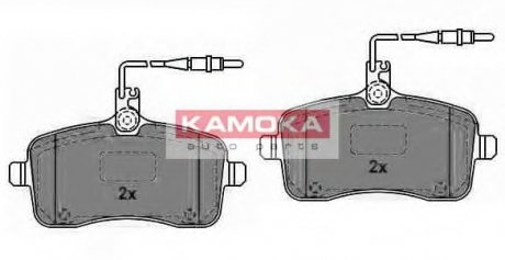 Комплект дисковых тормозных колодок KAMOKA JQ1013450